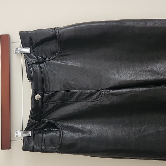 Wilfred Melina Cropped Vegan Leather Pants - Picture 4 of 9